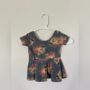Monkey & Toad Top Small Canadian Shop Floral 3T
